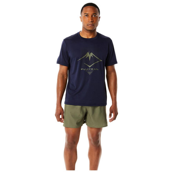 Asics Ανδρική κοντομάνικη μπλούζα Fujitrail Logo SS Top